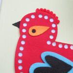 Felt Collage Art Mounted O..