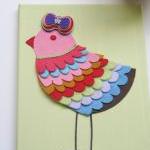 Felt Collage Art Mounted O..