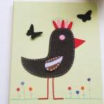 Felt Collage Art Mounted O..