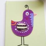 Felt Collage Art Mounted O..